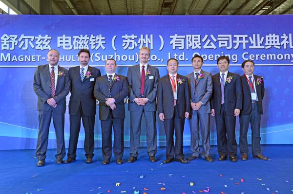 Eröffnung Magnet-Schultz China (MSC)